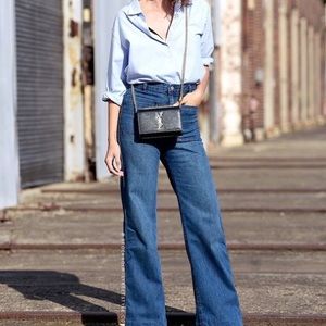 Lux Wide Leg High Waist Jeans